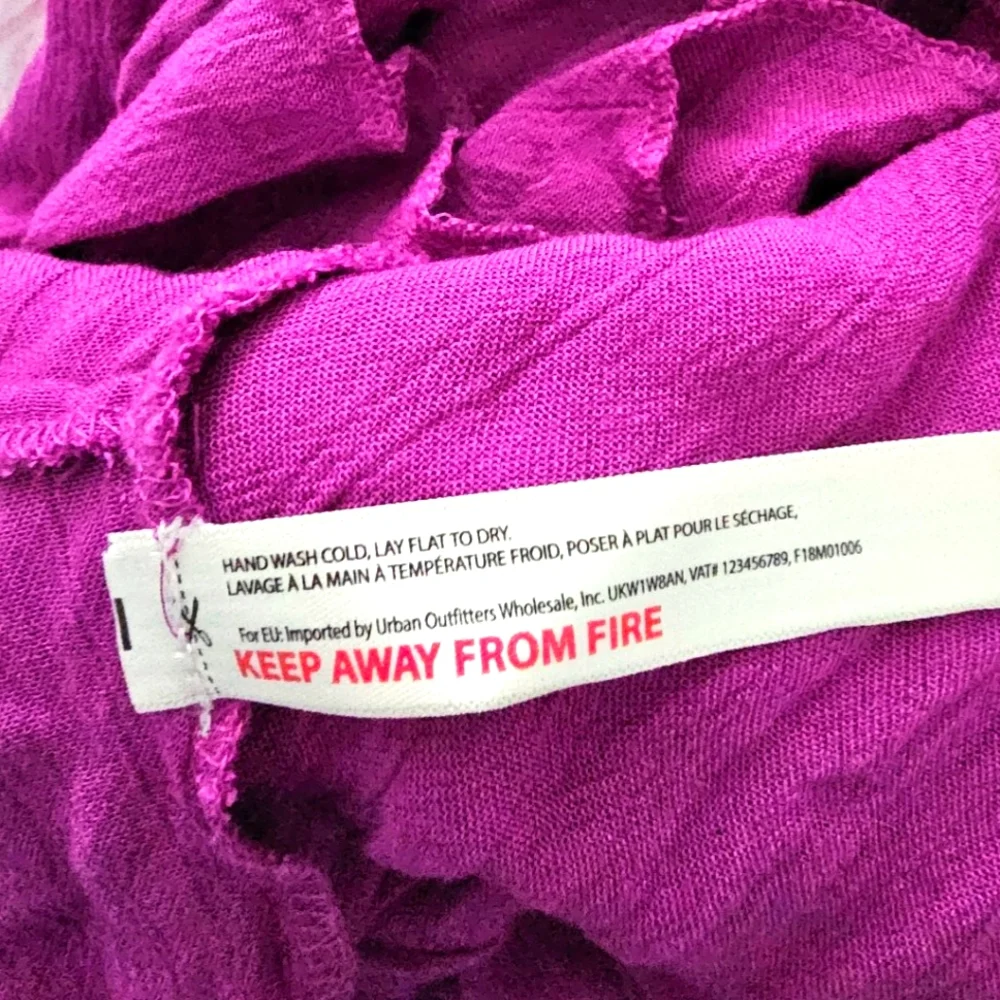 Nwot Free People One FP Adella dress in Red And Purple - Picture 13 of 15